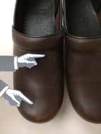 DANSKO ダンスコ プロフェッショナル シューズ 靴 ダークブラウン  37 【中古】