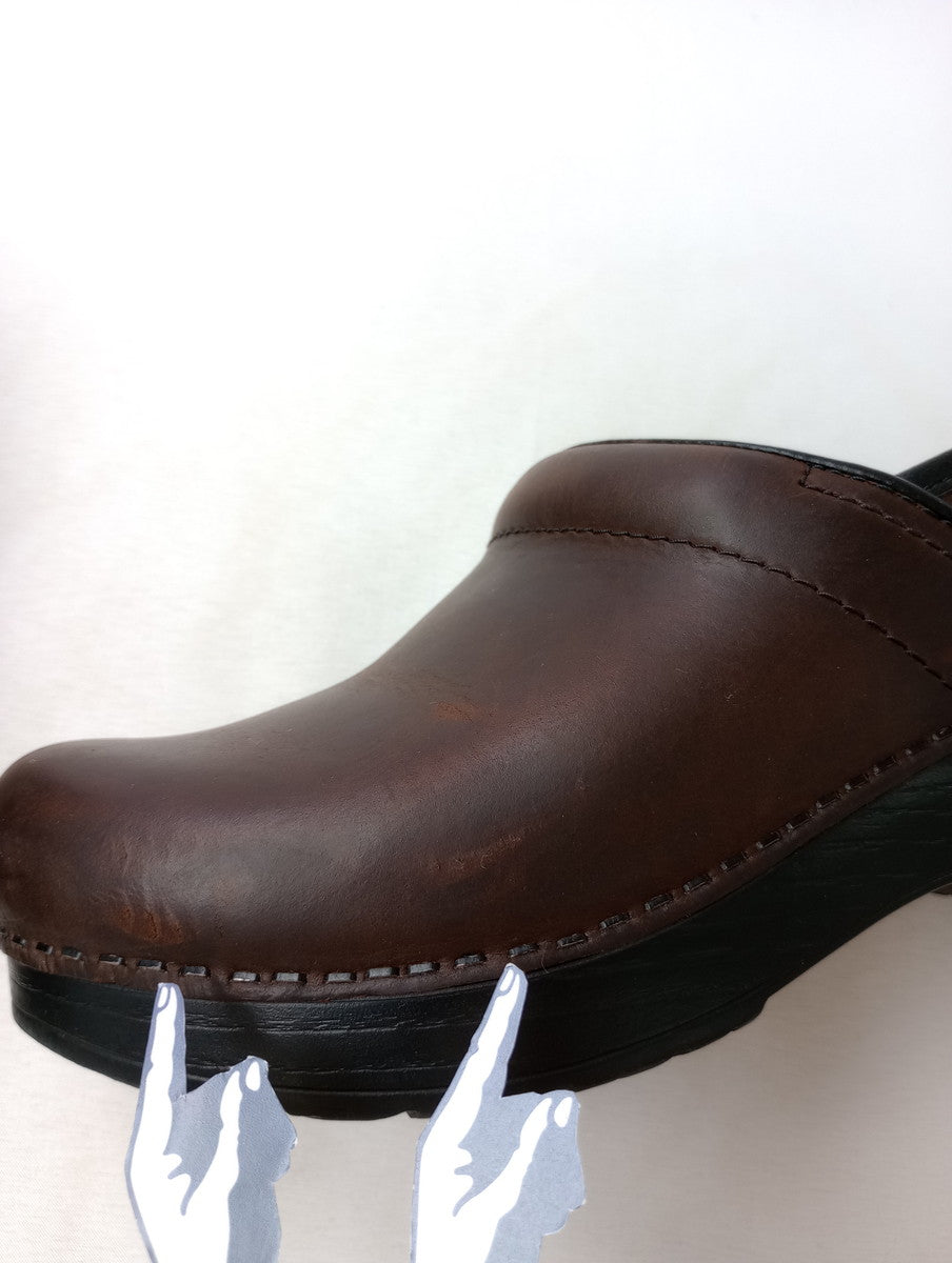 DANSKO ダンスコ プロフェッショナル シューズ 靴 ダークブラウン  37 【中古】