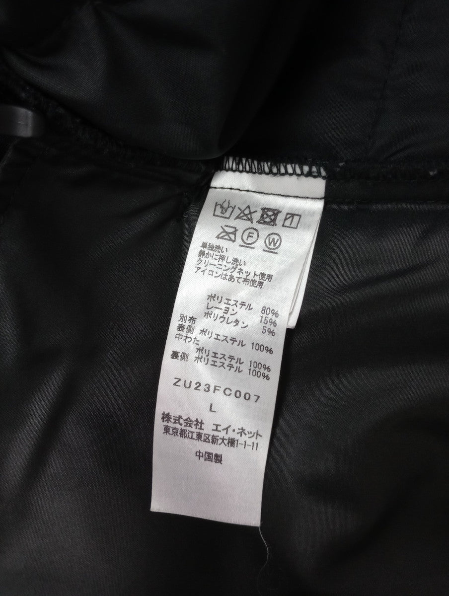 ZUCCa ズッカ ライトキルトドッキング ブルゾン ジャケット アウター 黒 ブラック  【中古】