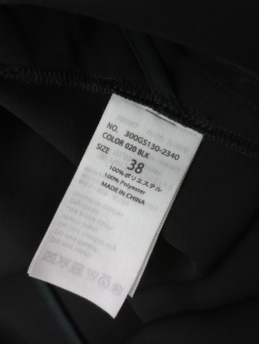 ENFOLD エンフォルド ASYMMEETRY SAILOR-COLLAR JACKET アシンメトリーセーラーカラージャケット 黒 ブラック 38【中古】