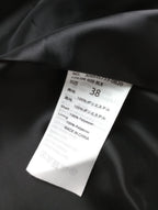 ENFOLD エンフォルド NECK-PLEATS DRESS ネックプリーツドレス ロングワンピース 黒 ブラック 【中古】