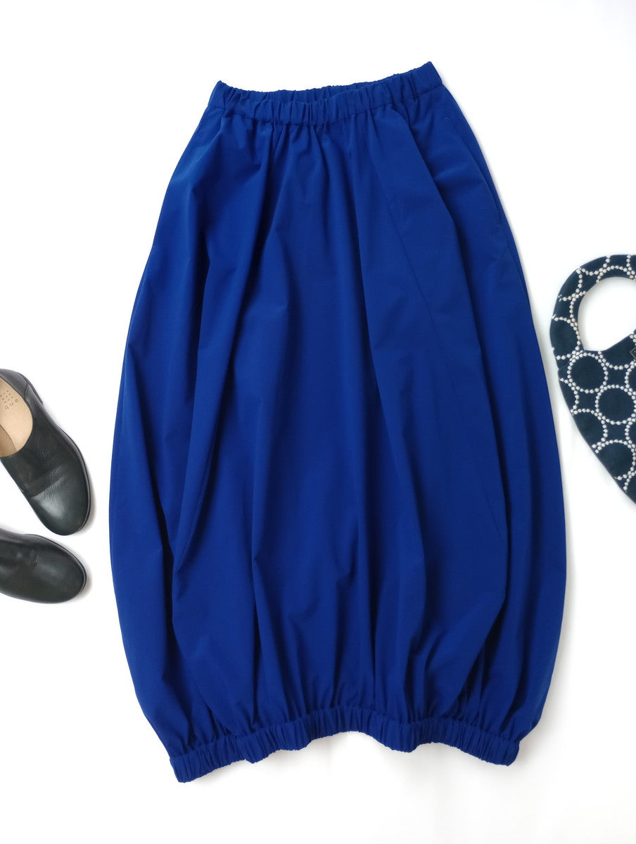 nagonstans ナゴンスタンス balloon skirt バルーンスカート ブルー 青 MEDIUM  【中古】