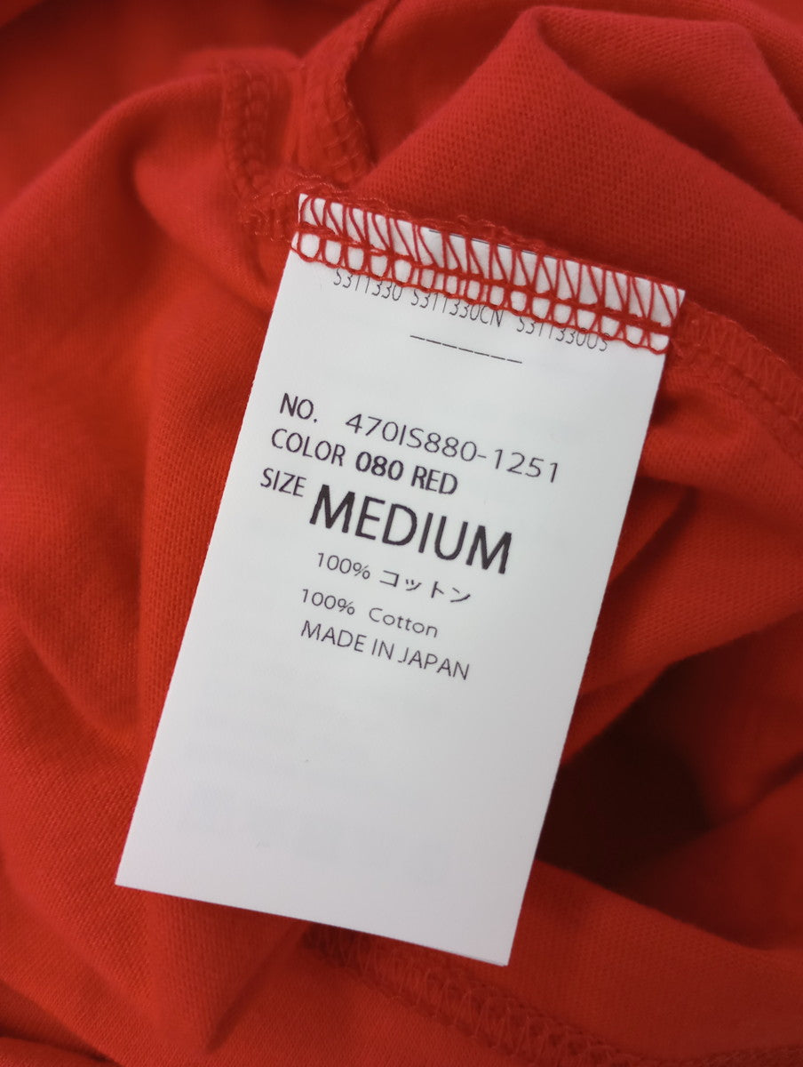 nagonstans ナゴンスタンス 半袖 カットソー  トップス  朱色 オレンジ 系 MEDIUM (12M＋4838) 【中古】