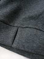 nagonstans ナゴンスタンス bi-color pullover バイカラー プルオーバー ダンボール クルーネック スウェット 長袖 トップス グレー  MEDIUM 【中古】