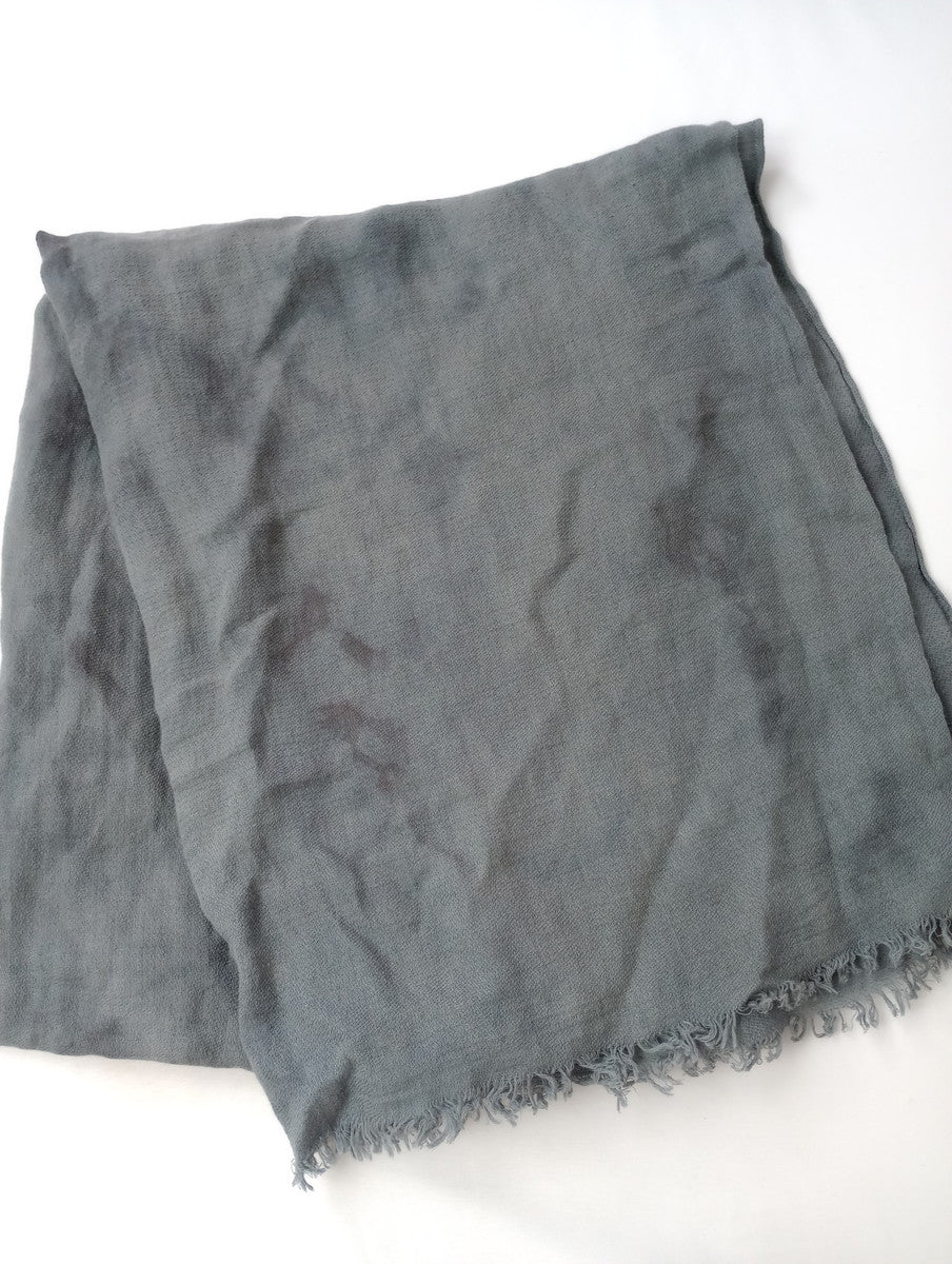 evam eva エヴァムエヴァ bokashi stole ボカシ ストール 【中古】
