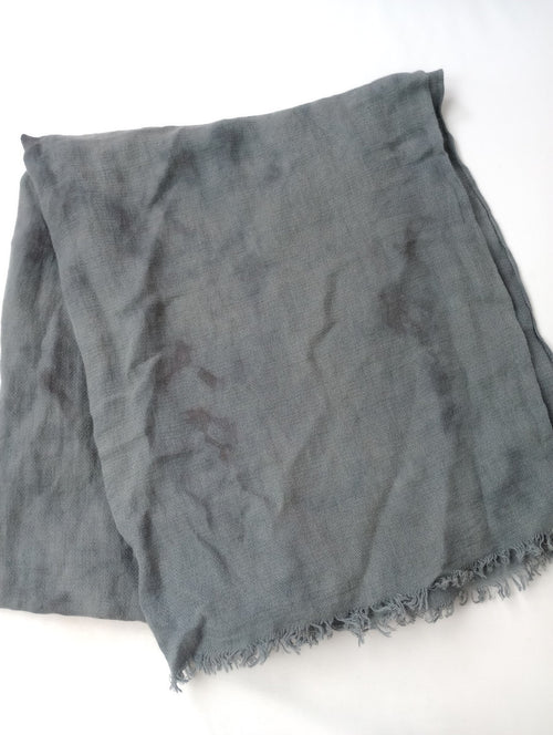 evam eva エヴァムエヴァ bokashi stole ボカシ ストール 【中古】