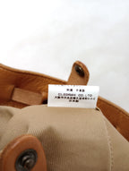 CLEDRAN クレドラン 2WAY レザー ショルダー バッグ ブラウン 【中古】