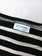 ORCIVAL オーシバル ボートネック ボーダー ロングスリーブ プルオーバー 長袖  トップス  【中古】
