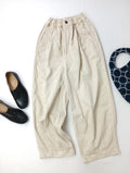 HARVESTY ハーベスティ NARROW CIRCUS PANTS サーカスパンツ ナローシルエットライトベージュ 0 【中古】