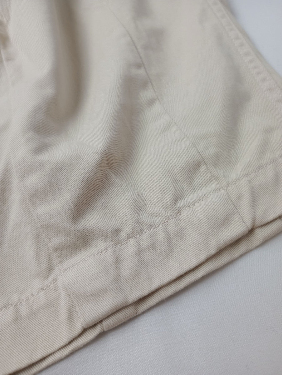 HARVESTY ハーベスティ NARROW CIRCUS PANTS サーカスパンツ ナローシルエットライトベージュ 0 【中古】