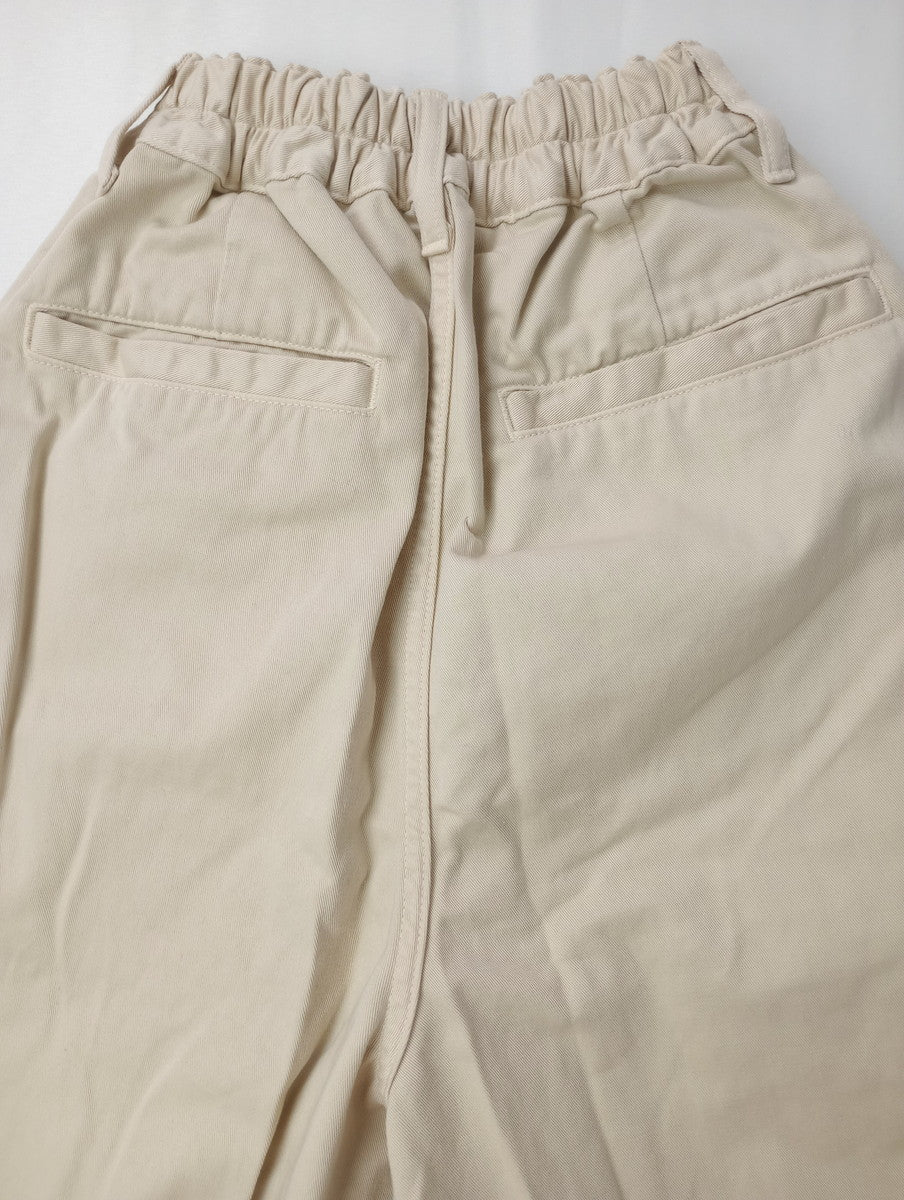 HARVESTY ハーベスティ NARROW CIRCUS PANTS サーカスパンツ ナローシルエットライトベージュ 0 【中古】