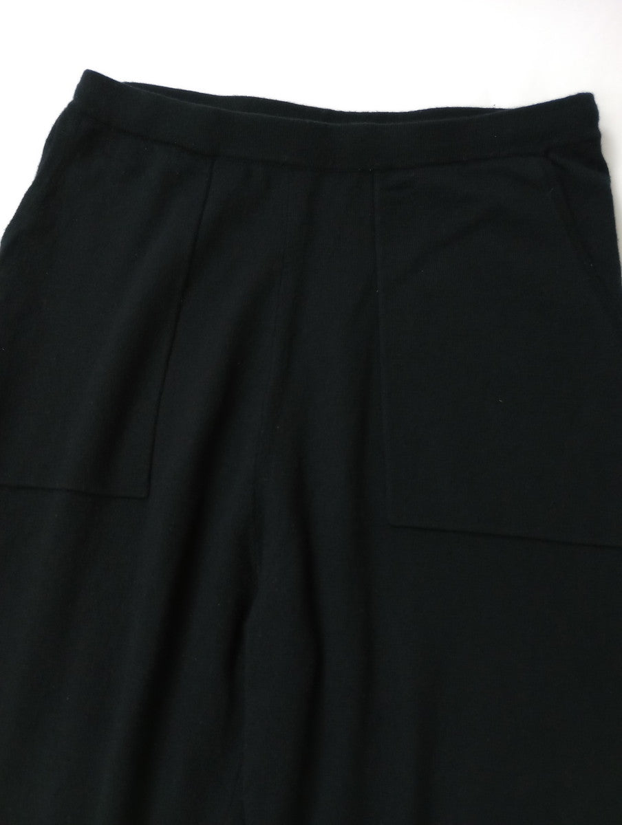 TICCA  ティッカ   ニット   ジョッパーズ  パンツ 黒 ブラック 【中古】