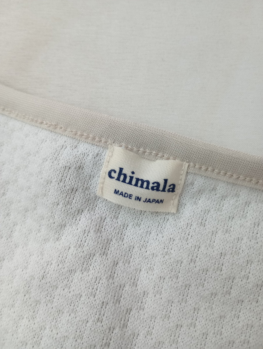 chimala チマラ ジャガード ニット ベスト トップス  L  【中古】