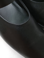 TRAVEL SHOES by chausser トラベルシューズバイショセ  ワンストラップ シューズ  パンプス  靴 黒 ブラック  39 【中古】