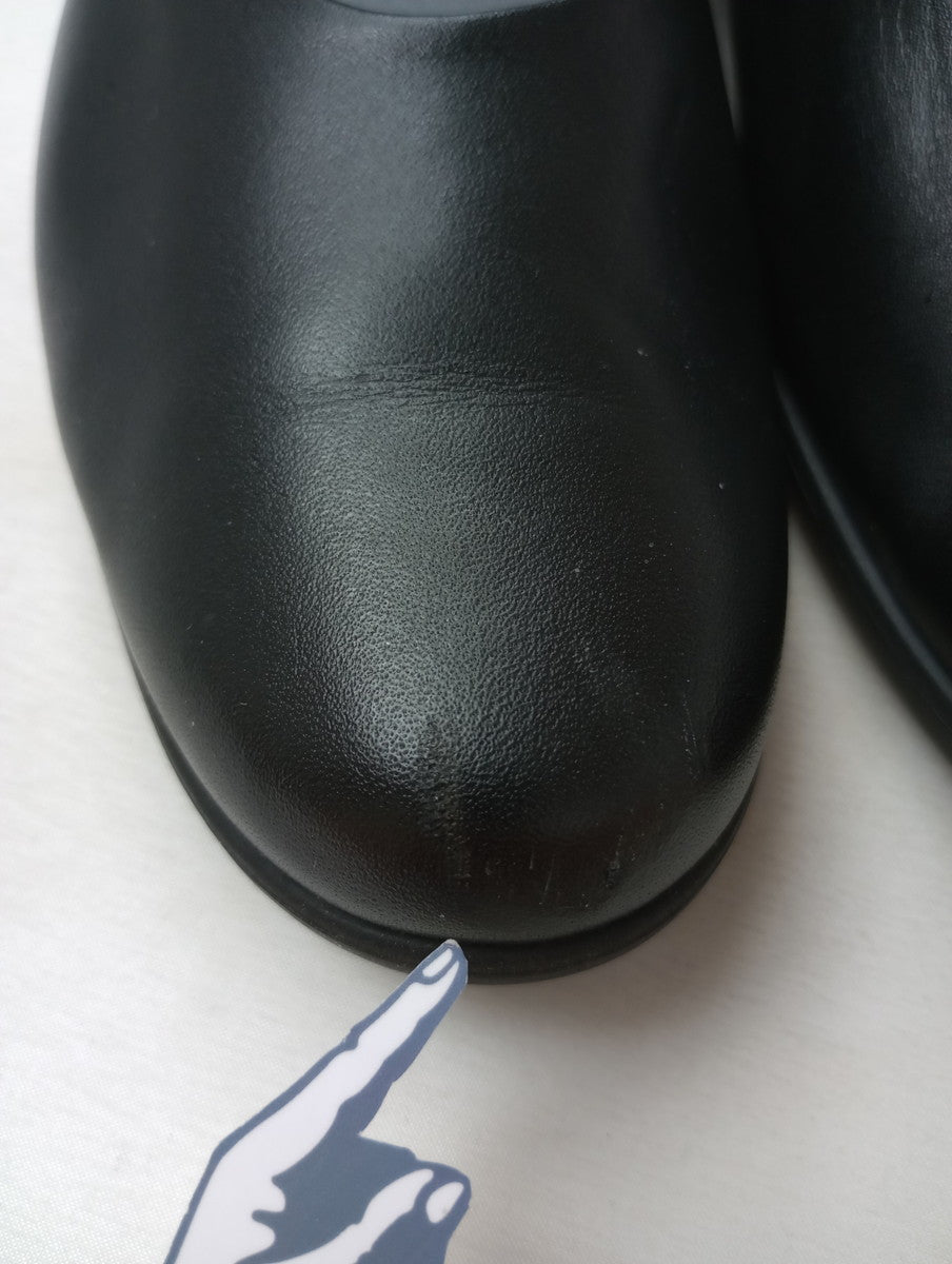 TRAVEL SHOES by chausser トラベルシューズバイショセ  ワンストラップ シューズ  パンプス  靴 黒 ブラック  39 【中古】