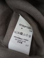 GALERIE TISSU ギャルリティシュ オーガニックリネンツイル サロペット パンツ オールインワン ベージュ  【中古】