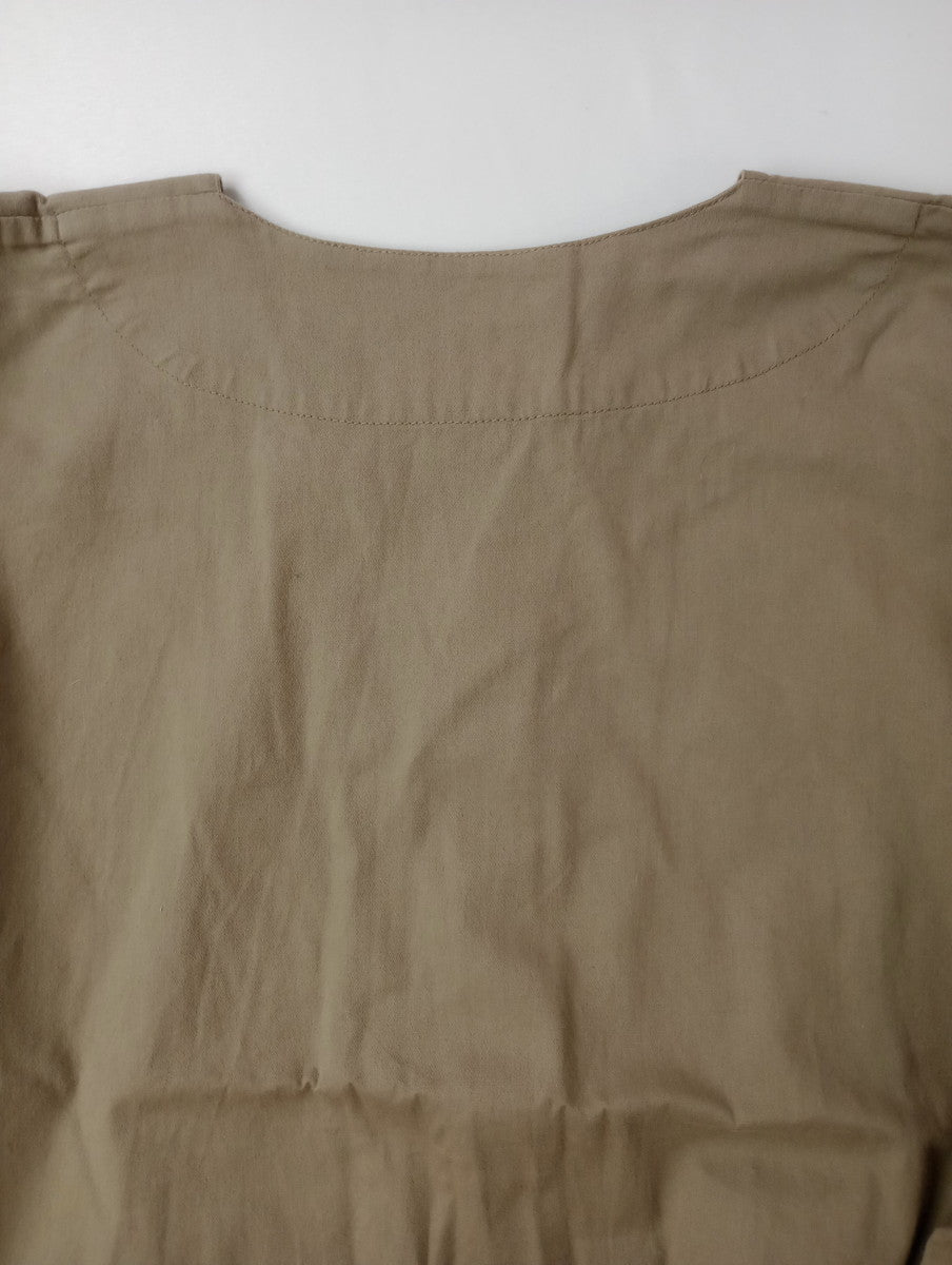 jujudhau ズーズーダウ  ダブル ボタン  シャツ ジャケット ベージュ 【中古】