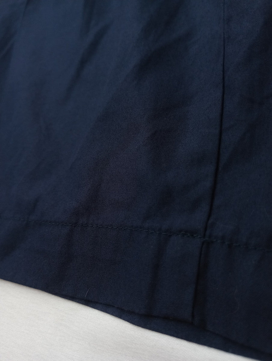 UNIVERSAL TISSU ユニヴァーサルティシュ コットン ブロード タック パンツ ネイビー 【中古】
