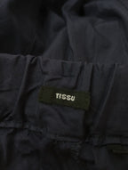 UNIVERSAL TISSU ユニヴァーサルティシュ コットン ブロード タック パンツ ネイビー 【中古】