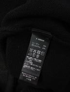 mizuiro ind ミズイロインド crew neck vest クルーネック ニット ベスト トップス  黒 ブラック 【中古】