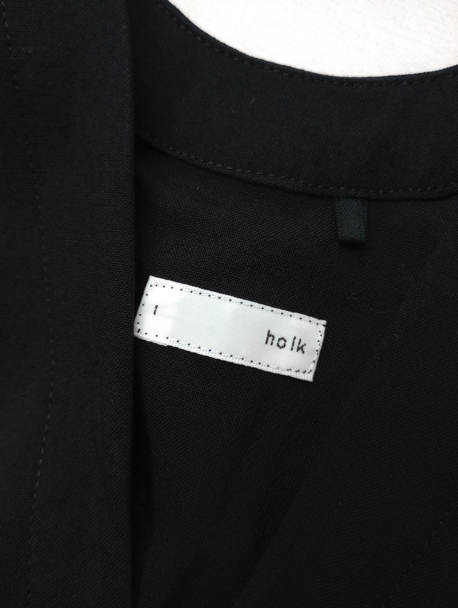 holk ホーク ロング ドレス ワンピース 黒 ブラック 1  【中古】