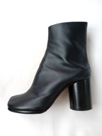 Maison Margiela メゾンマルジェラ 足袋 ブーツ 靴 レザー ヒール 黒 ブラック 37 1/2 【中古】