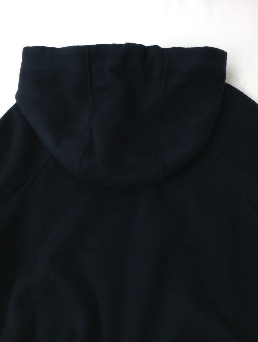 S Max Mara  エス マックスマーラ  ウール  フーデッド コート ロング ダーク ネイビー 36  【中古】