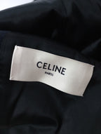 CELINE  セリーヌ  ダブル ブレスト チェスター ロング コート  ネイビー 38  【中古】