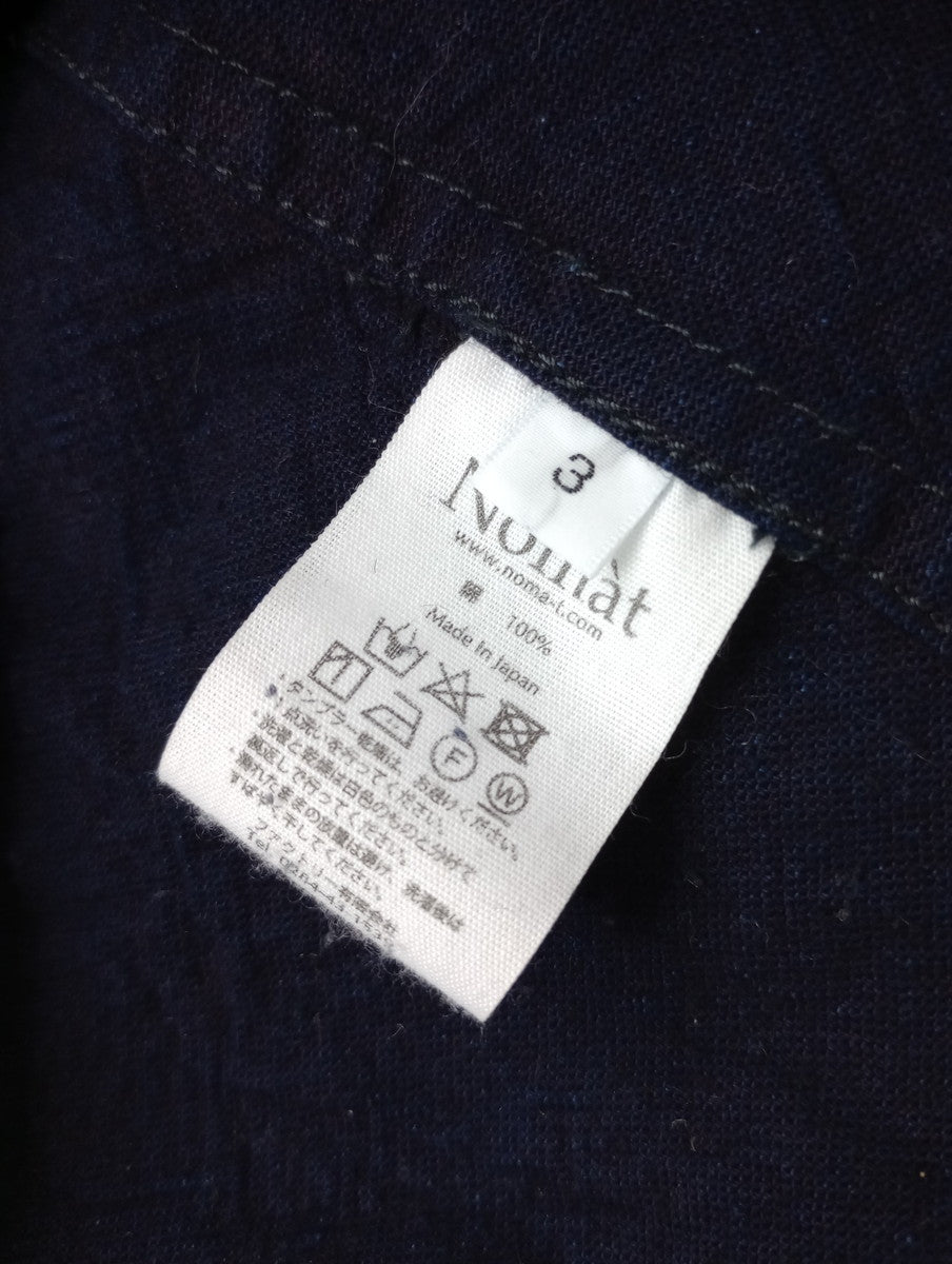 Nomat ノマット カットオフ デニム ジャケット ユニセックス  ネイビー 3  【中古】