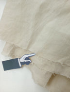 suzuki takayuki スズキタカユキ long skirt リネン 麻 100％ ギャザー ロング スカート 生成り  【中古】