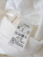 ikkuna suzuki takayuki イクナ スズキタカユキ コンビネーションスカート 白 1  【中古】