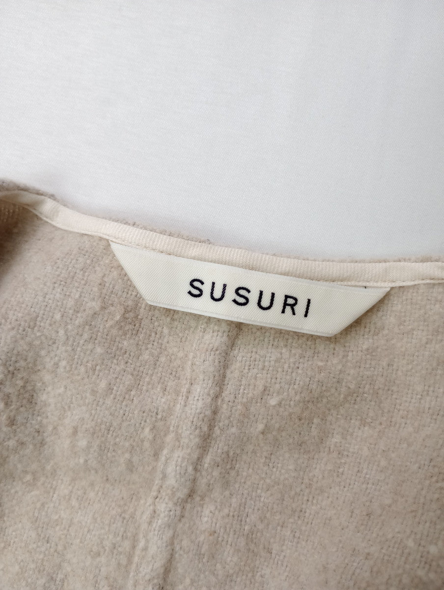 SUSURI ススリ アイデリック ワンピース ロング ライトベージュ 1  【中古】