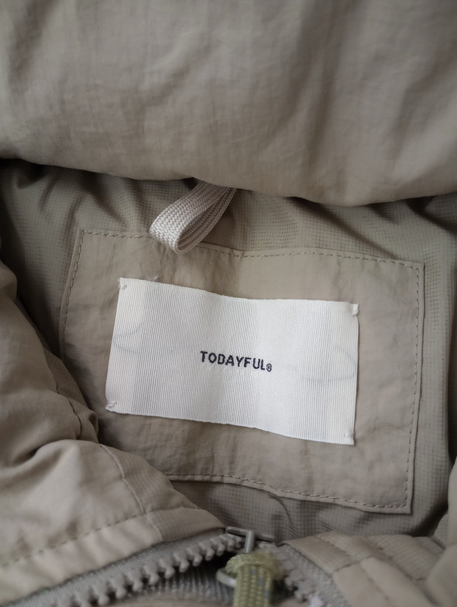 TODAYFUL トゥデイフル Monster Down Jacket モンスター ダウンジャケット ベージュ  38  【中古】
