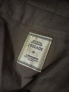 JOURNAL STANDARD L'ESSAGE ジャーナルスタンダード  レサージュ  ストレッチ コーデュロイ  2タック パンツ ブラウン  38  【中古】
