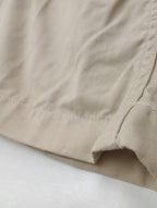 Drawer ドゥロワー RESORT1チノバックギャザーパンツ ワイド ジッパーフライ  ベージュ 40  【中古】