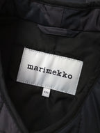 Marimekko マリメッコ ウニッコ 花柄  中綿 ノーカラー コート XXS  【中古】
