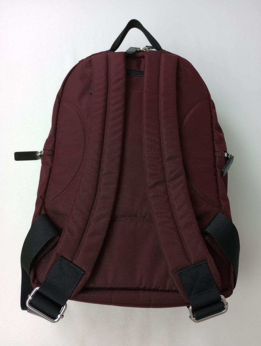 Marimekko マリメッコ METRO メトロ リュック バックパック ボルドー  ワインレッド  【中古】