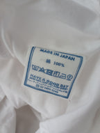 45R フォーティーファイブアール スーピマオックスの9088ノット長袖 シャツ チャイナ シノワズリ  白  【中古】