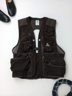 NIKE ACG ナイキ BUTTLES VEST バトルズ ベスト  ダークブラウン S  【中古】