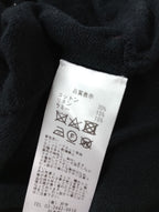 NATIVE VILLAGE ネイティブ ヴィレッジ ラミー リネン コットン サマー ニット トップス 黒 ブラック  【中古】