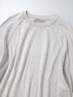 REMI RELIEF  レミレリーフ  ロング スリーブ Tシャツ  長袖 カットソー トップス  サーマル  杢グレー  S 【中古】