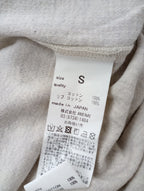 REMI RELIEF  レミレリーフ  ロング スリーブ Tシャツ  長袖 カットソー トップス  サーマル  杢グレー  S 【中古】