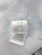 TICCA  ティッカ  リネン スクエア ビッグ シャツ  ライトブルー  ユニセックス 【中古】