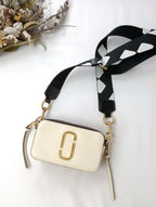 MARC JACOBS マークジェイコブス SNAPSHOT DTM スナップショット ショルダーバッグ 黒 ブラック 【中古】