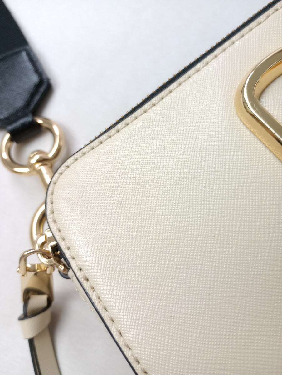 MARC JACOBS マークジェイコブス SNAPSHOT DTM スナップショット ショルダーバッグ 黒 ブラック 【中古】