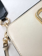 MARC JACOBS マークジェイコブス SNAPSHOT DTM スナップショット ショルダーバッグ 黒 ブラック 【中古】