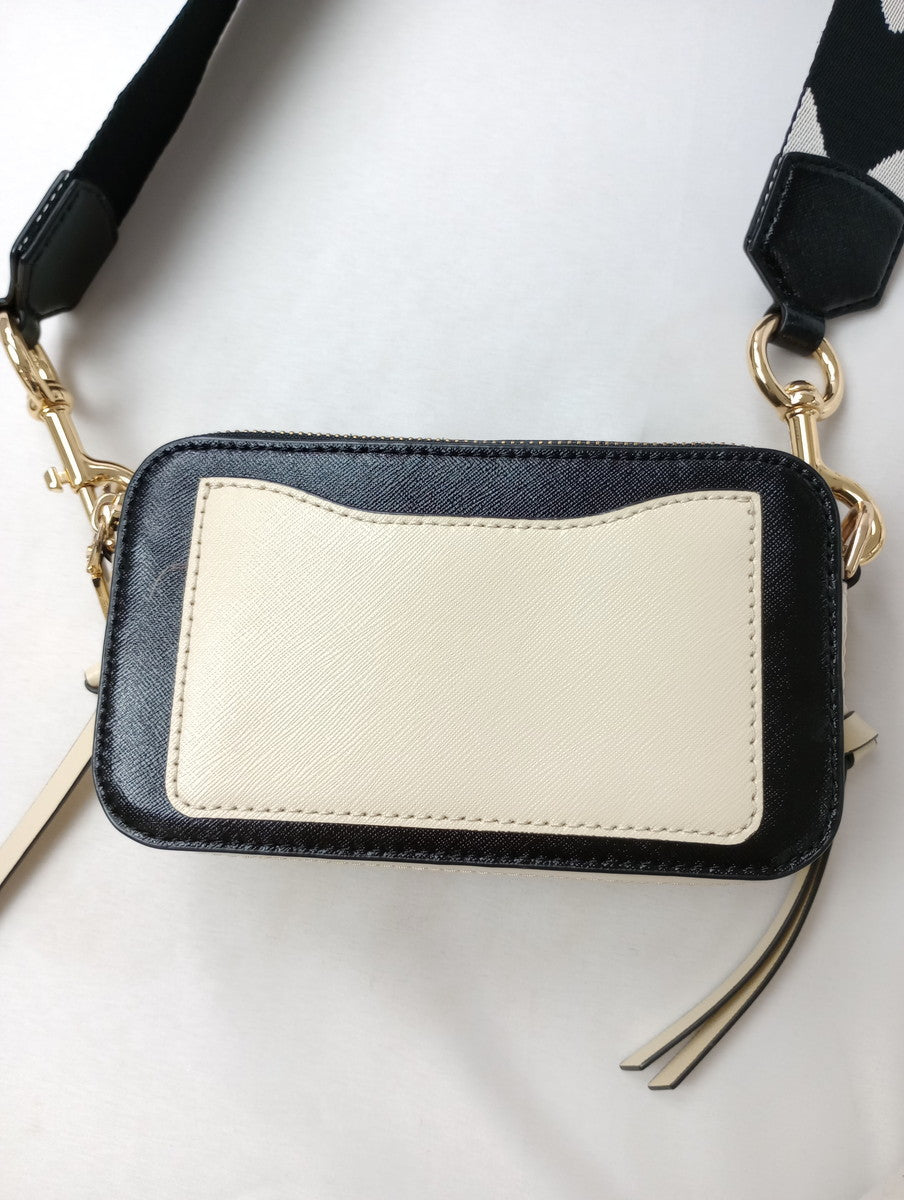 MARC JACOBS マークジェイコブス SNAPSHOT DTM スナップショット ショルダーバッグ 黒 ブラック 【中古】