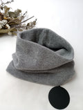 新品 COG THE BIG SMOKE コグザビッグスモーク KAI SNOOD チャンキーリブ ジャージー スヌード グレー ニット