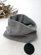 新品 COG THE BIG SMOKE コグザビッグスモーク KAI SNOOD チャンキーリブ ジャージー スヌード グレー ニット
