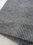 新品 COG THE BIG SMOKE コグザビッグスモーク KAI SNOOD チャンキーリブ ジャージー スヌード グレー ニット